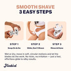 FlexSeries Electric Razor for Women (Shaver Kit + Replacement Blade + Travel Case)