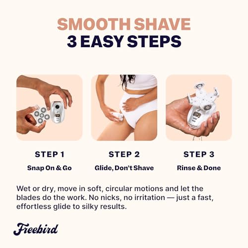 FlexSeries Electric Razor for Women (Shaver Kit + Replacement Blade + Travel Case)