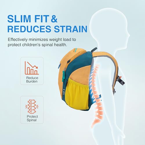 8L 12L Kids Backpack Toddler School Bag Girls Boys 2 (8l-yellow)