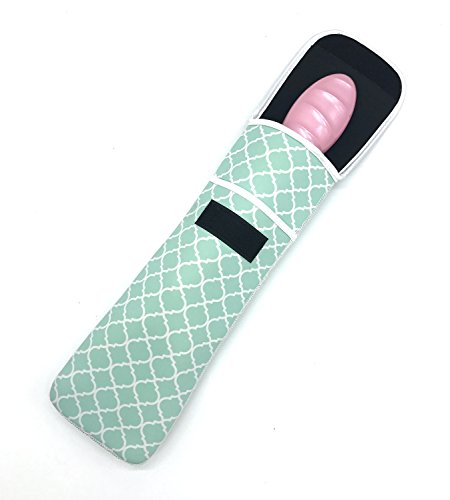 Hair Straighteners Case with Fastener (Green)
