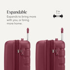 Signature Hardside Expandable Carry (2-Piece Set (Mini Weekender/19") / Merlot)