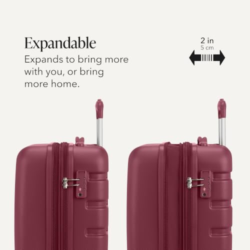 Signature Hardside Expandable Carry (2-Piece Set (Mini Weekender/19") / Merlot)
