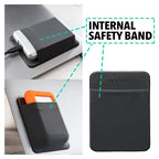 Portable Hard Drive Sleeve for Laptop (Large (For HDD) / Black)