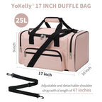 Small Gym Duffle Bag (Pink / 17 inch)