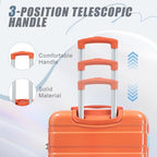 3 Piece Luggage Sets (Red+Blue)