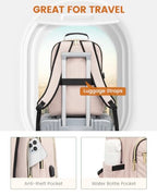 Laptop Backpack for Women (Antiquewhite / 17-Inch)