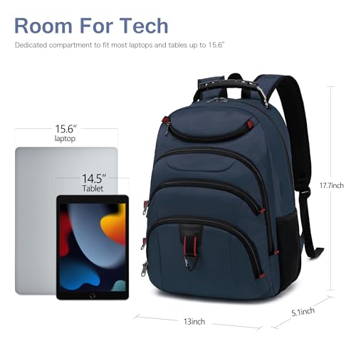 Laptop Backpack for men (15.6 / Classic Navy)