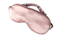100% Mulberry Silk Sleep Eye Mask for Sleeping Women and Men (Pink / 1 Count (Pack of 1))