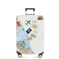 Travel Sticker Luggage Cover (#139 / XL(fits 32-34Inch suitcase))