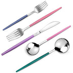 Mirror Silver multicolor Silverware Set (Mirror Silver multicolor)