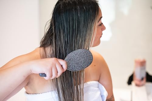 Glitter Hair Brush Detangler (Glitter - Black)