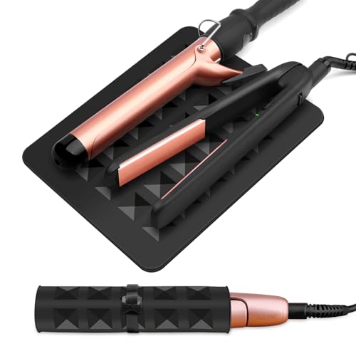 Professional Silicone Heat Resistant Mat (Block Black)