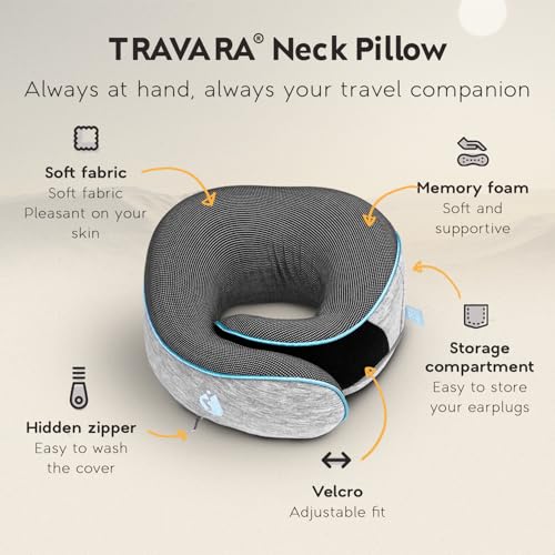 Neck Pillow Airplane (Grey)