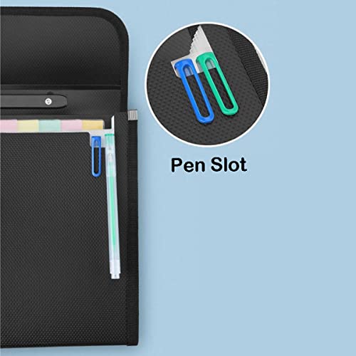 12 Pockets Letter Size (Letter Size & A4 / 12 Pockets,1 Pack Blue)