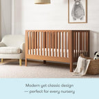 Galileo 3-in-1 Convertible Standard Crib - Chestnut (Chestnut)