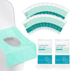 20 Pack Toilet Seat Covers Disposable (Green)