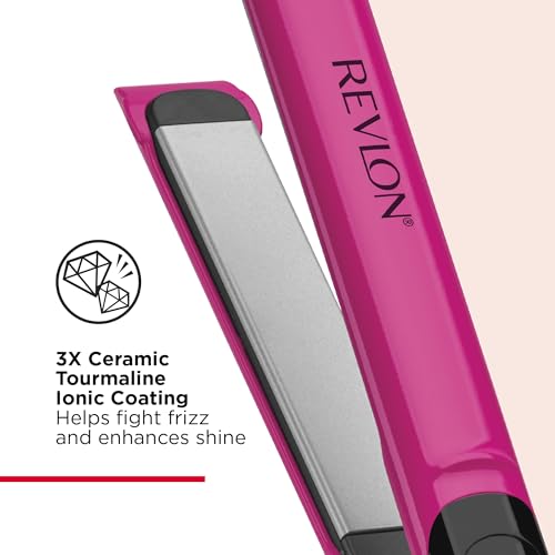 Smooth Brilliance Ceramic Hair Flat Iron (1 inch)