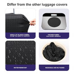 Travel Trolley Case Cover Protector Suitcase Cover 29" (Retro / XL(Fits to 29"-30" Trolley Case))