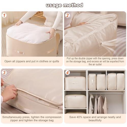 Ultra Space Saving Self Compression Organizer