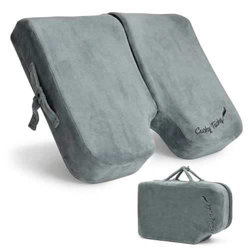 Premium Foldable Wheelchair Cushion (Grey / Wheelchair)