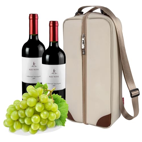 ALLCAMP Wine Bag (1 Bottle / Cream-Colored)