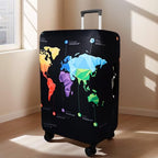 Travel Luggage Cover Suitcase Cover Protector Skins 18 (map / XL (for 29--32 inch luggage))