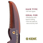 87T Handmade Folding Pocket Comb for Men (Pack of 3 / Tortoiseshell)