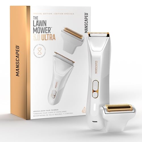 The Lawn Mower® 5.0 Ultra Groin & Body Hair Trimmer (White Hot)