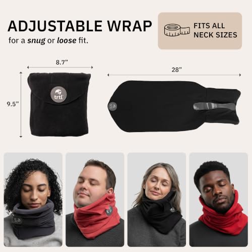 Pillow Scientifically Proven Neck Support Travel Pillow for Airplanes (Coral)
