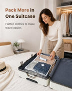 Vacuum Storage Bags for Clothing Travel (10 Combo+Wireless Pump)