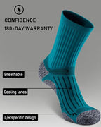 Cushioned Compression Unisex Mid (Small / Greenlake (4 Pairs))