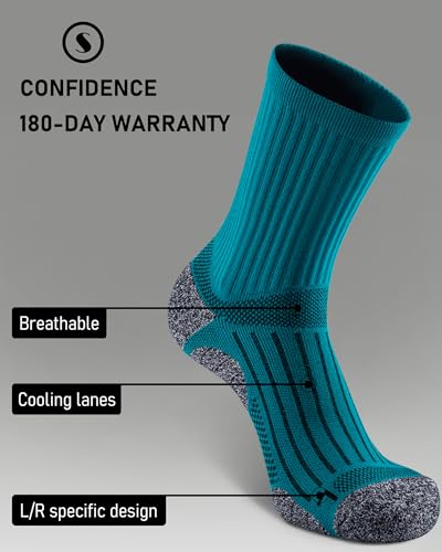 Cushioned Compression Unisex Mid (Small / Greenlake (4 Pairs))