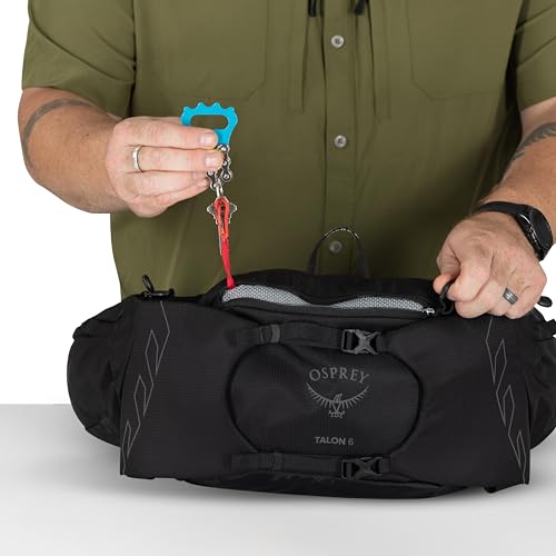 Talon 6L Men's Lumbar Hiking Waist Pack (6l (Extended Fit) / Black/Coal Grey)