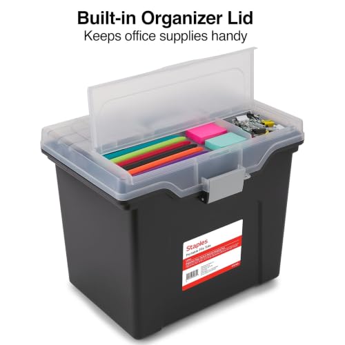 File Box Portable Tote (Black)