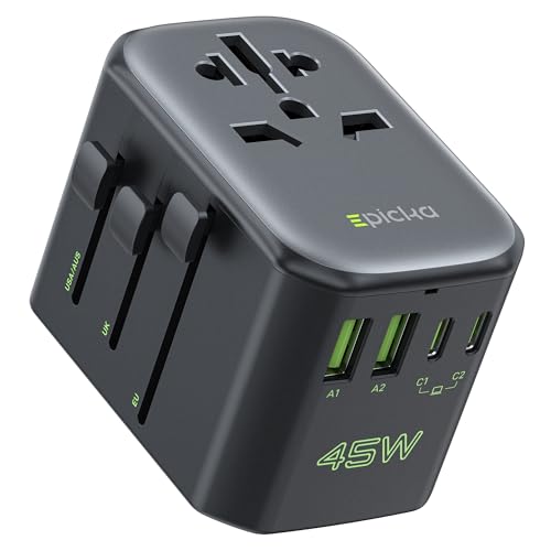 Pulse 45W Universal Travel Adapter (Pulse 45W Black)