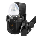 Stroller Cup Holder with Phone Holder (All Black & All Black)