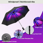 Compact Travel Umbrella (Orchid (Auto))
