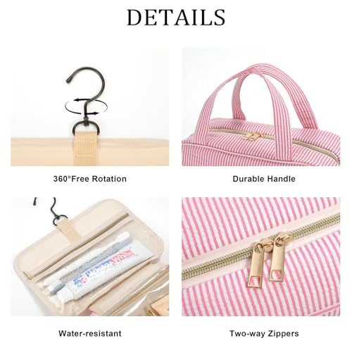 Hanging Toiletry Bag for Women (Purple / N)