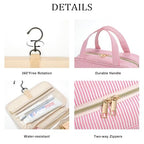 Hanging Toiletry Bag for Women (Blue / P)