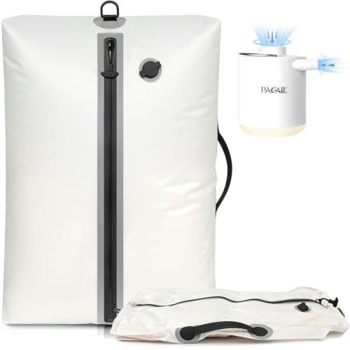 TPU Vacuum Bag for Travel (Cream / Large)