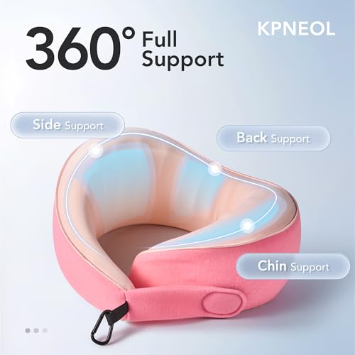 Travel Pillow (Cool Pink / Standard)