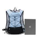 Lightweight Hydration Backpack Running Vest with 1.5L Water Bag（Light Blue (Light blue / Standard)