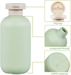 10 oz Plastic Travel Shampoo Bottles, Refillable Flip Cap Squeeze Bottles - Image 3