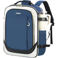 Laptop Backpack Computer Backpack 17 Inch Men (17.3 Inch / Beige/Haze Blue/Black)