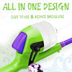 Kids Fishing Pole (Vital Green& Starry Purple)