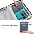 10 15L Small Rucksack Foldable Backpack Lightweight Packable Daypack Travel Outdoor Hiking Shoulder Bag (Dark Blue / 20L)