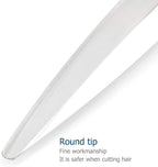 Barber Scissors 7" Professional Sliding Hair Scissors Willow Shape Sliding Hair Shears Professional Haircut Razor Edge 440c Barber Shears KINSARO for Hairdresser Barbershop or Home Use