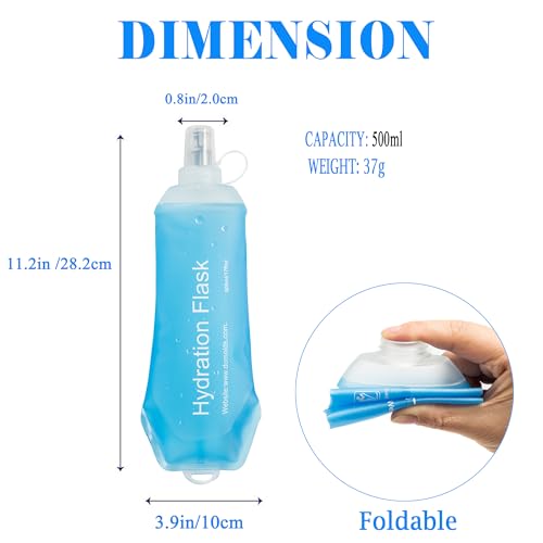 500ML Soft Flask (Blue-500ml)