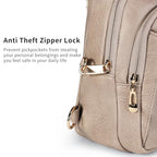 Crossbody Bags for Women Anti Theft Vegan Leather Sling Bag RFID Blocking Chest Bag for Travel (Grey-02)