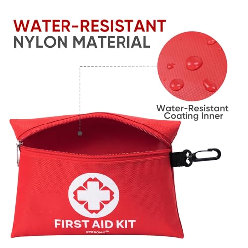 150 Pcs Mini Travel First Aid Kit for Travel (150PCS)